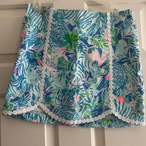 Lilly Pulitzer Patty Skort in Lion Around